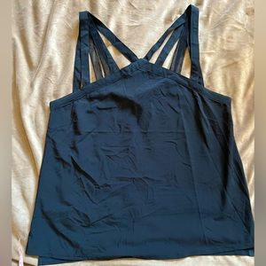 Fabletics Super Light Blousy Strappy Tank Top Sz S